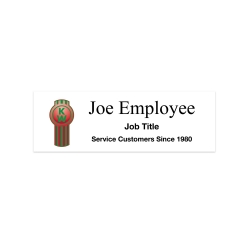 [test] KENWORTH SALES - OFFICE CLING with ACRYLIC [clone] 